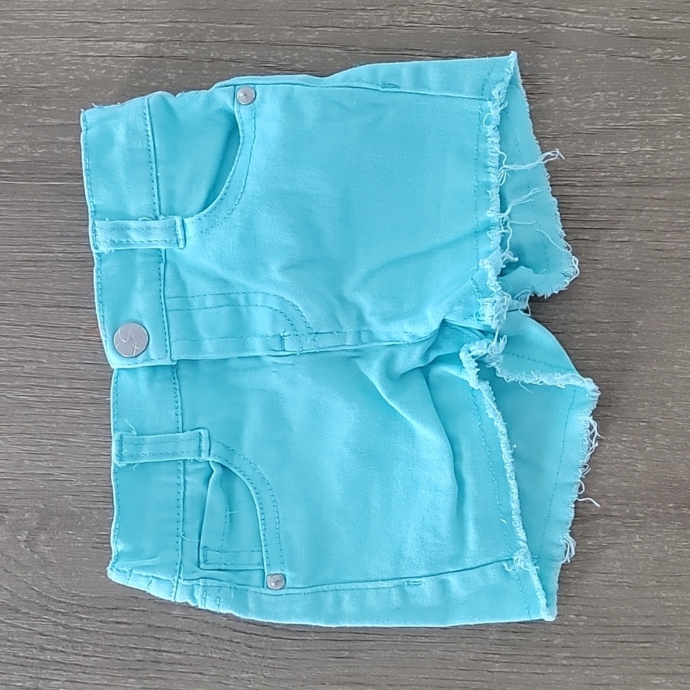 Teal shorts